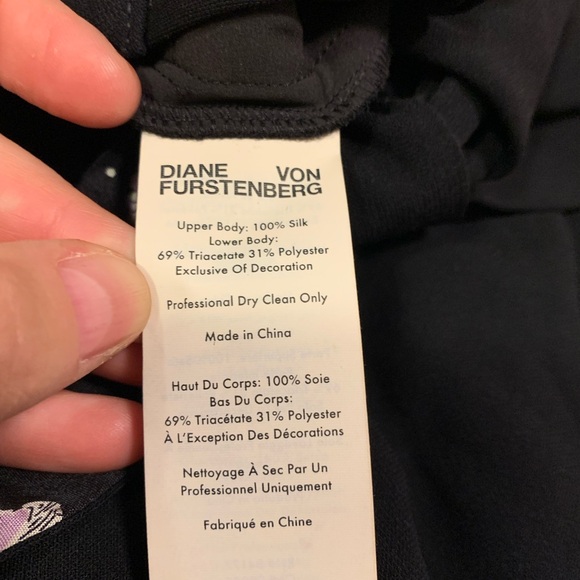 Diane Von Furstenberg yvonna jumpsuit NWT 4 - Picture 12 of 12